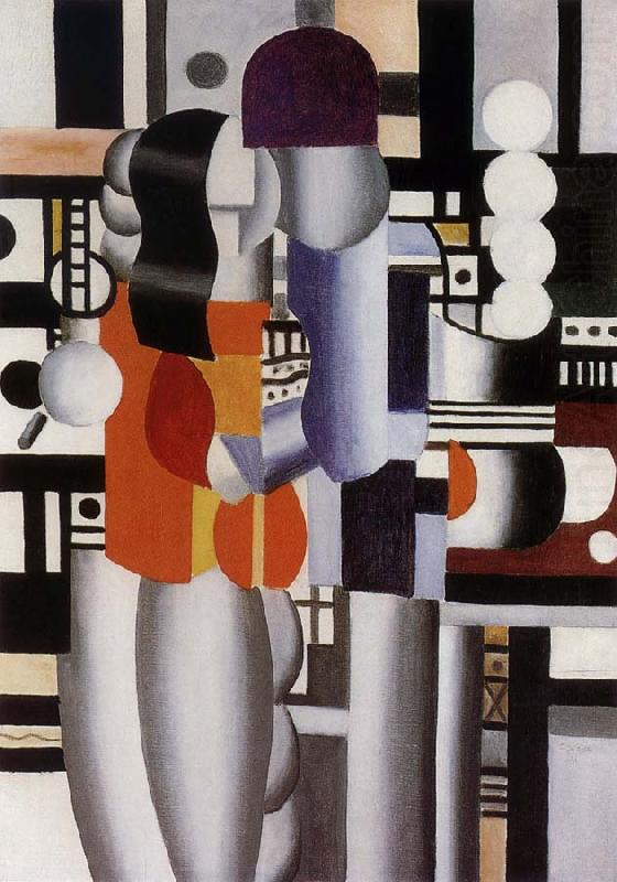 The man and woman, Fernard Leger